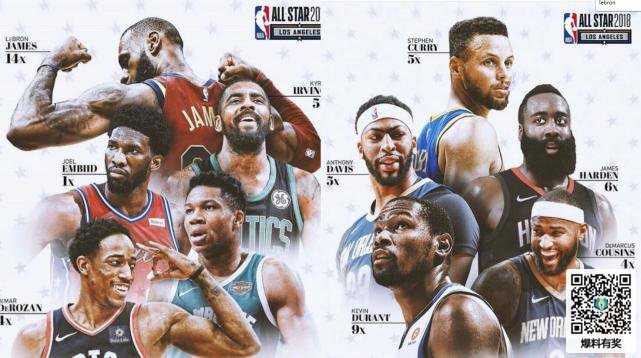 2018nba全明星赛时间赛程表 NBA全明星首发阵容