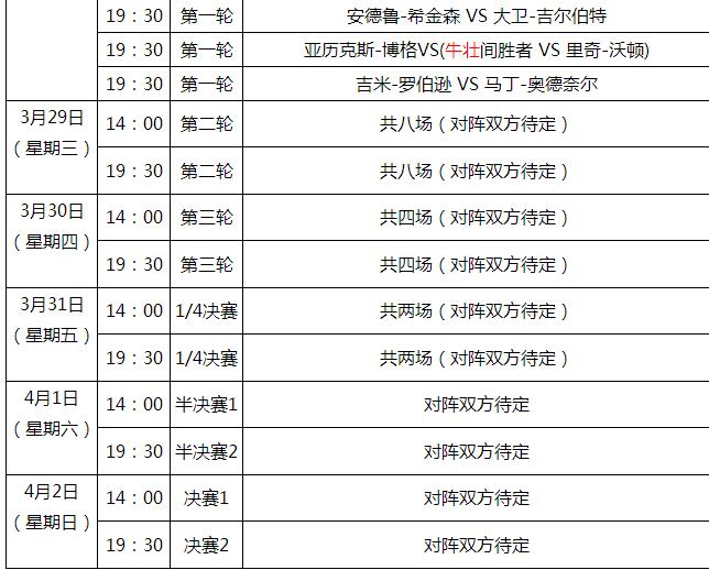 2017斯诺克中国公开赛视频直播