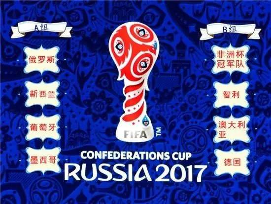 2017联合会杯赛程时间安排_2017联合会杯参赛队伍_2017联合会杯抽签结果对阵图