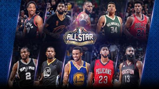2017NBA全明星首发阵容有哪些球员 2017nba全明星首发阵容名单