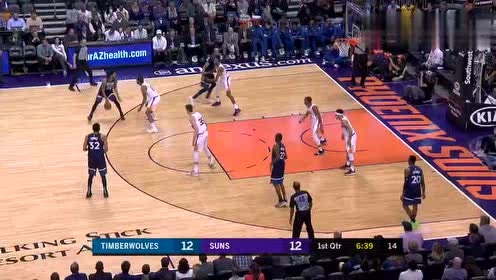 2019年01月23日NBA常规赛 森林狼VS太阳 全场录像回放视频