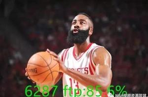 NBA历史罚球次数榜：哈登还在进步，詹皇科比上榜，榜首硬汉！