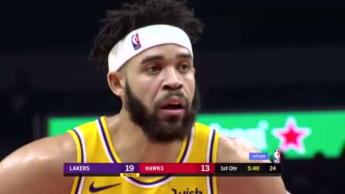 2019年02月13日NBA常规赛 湖人VS老鹰 全场录像回放视频