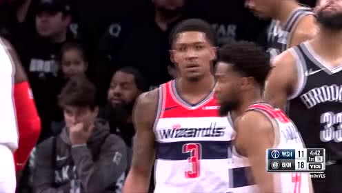 奇才125-116篮网 比尔31分奇才破网止连败