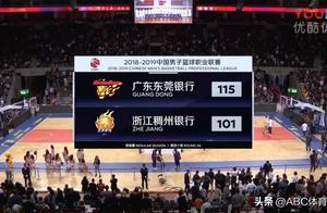 里程碑易建联22+10加冕CBA篮板王  广东115比101