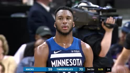 2019年03月11日NBA常规赛 尼克斯VS森林狼 全场录像回放视频