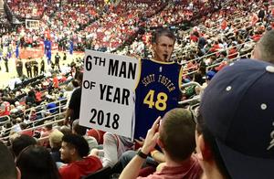 不仅仅是CBA，NBA也有火箭表示裁判斯福斯特，年度最佳第六人 ！