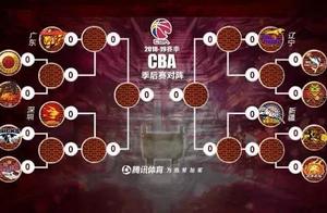 CBA季后赛对阵表出炉 辽宁新疆同区 3月25日首场比赛