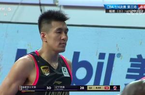 cba季后赛辽宁对福建上半场54:48领先6分