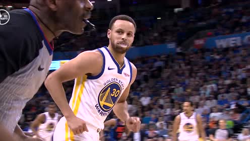 [纯享]勇士vs雷霆精华回放 韦少状态低迷水花合砍56分轻取对手