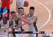 CBA辽宁队韩德君最多能抢下几个篮板？