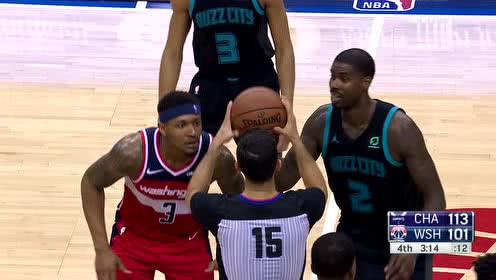 [纯享]黄蜂vs奇才精华回放 比尔40+5+5奇才主场憾负黄蜂