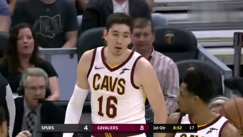 2019年04月08日NBA常规赛 马刺VS骑士 全场录像回放视频