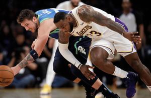 NBA：湖人不低独行侠，詹眉合砍52分，东契奇准三双；绿军、热火取胜