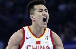 中国男篮后卫郭艾伦。