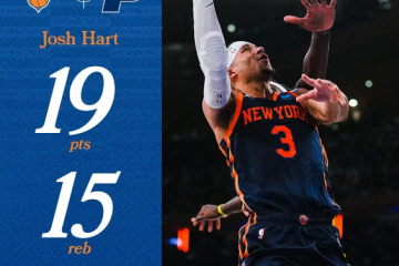 哈特近5场场均出战48.2分钟 季后赛以来28个进攻篮板联盟最多