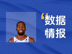 稳定输出！杜兰特半场砍下16分仍处于落后